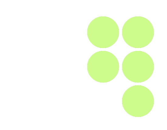 5 green Dots right