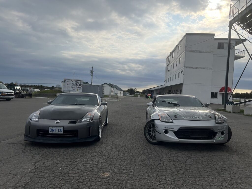 Loyalist College professor Emma Holdbeck's car at Shannonvil Motorsport Park.