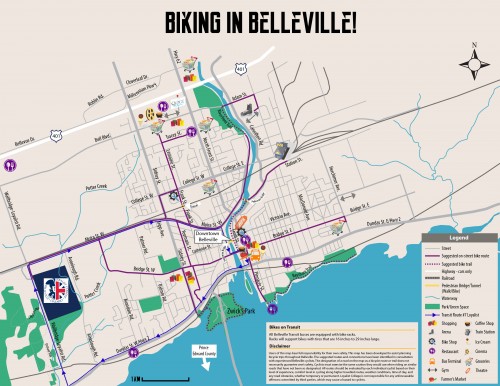 Biking in Belleville