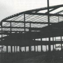 The construction of the Kente Building