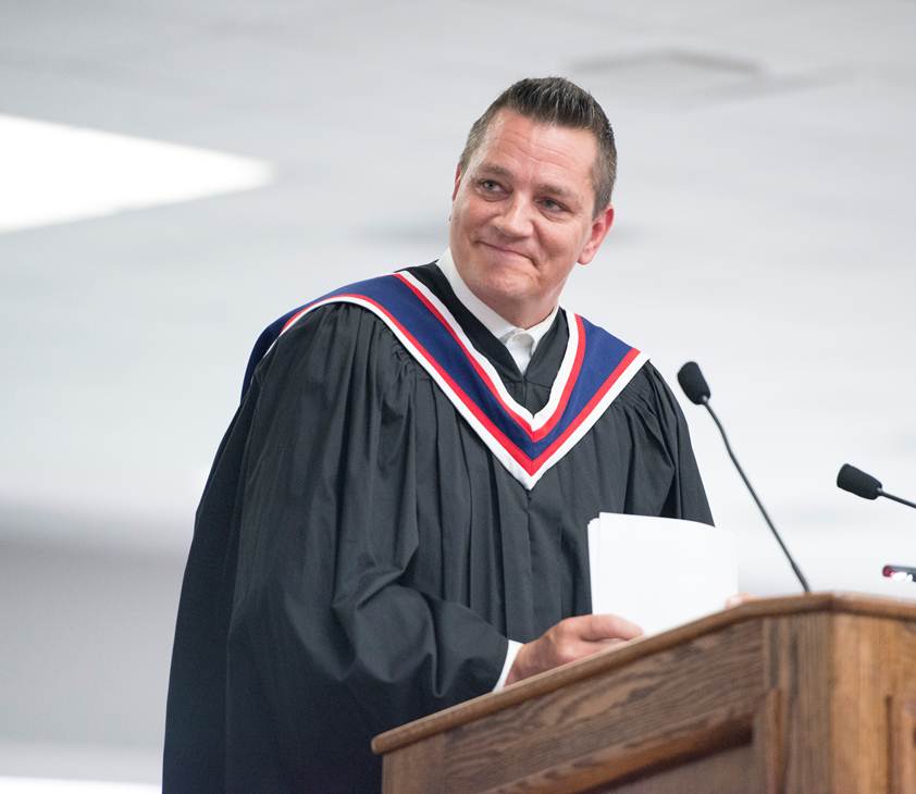 Television Personality and HGTV Renovation Expert Damon Bennett Addresses Graduating Students at the Second of Four Convocation Ceremonies  