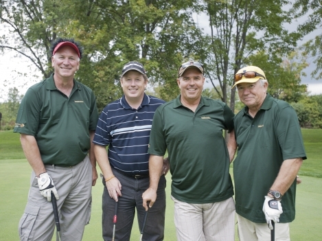 Members of the Trenval Team, from left to right: Bruce Davis, Kurt Gregoire, Chuck O’Malley, Ray Goulet 