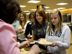 Students Enjoy 3rd Annual Spaghetti Dinner